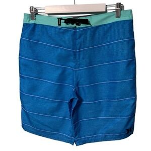 Hurley Blue and Teal Board Shorts Size  Boys 20